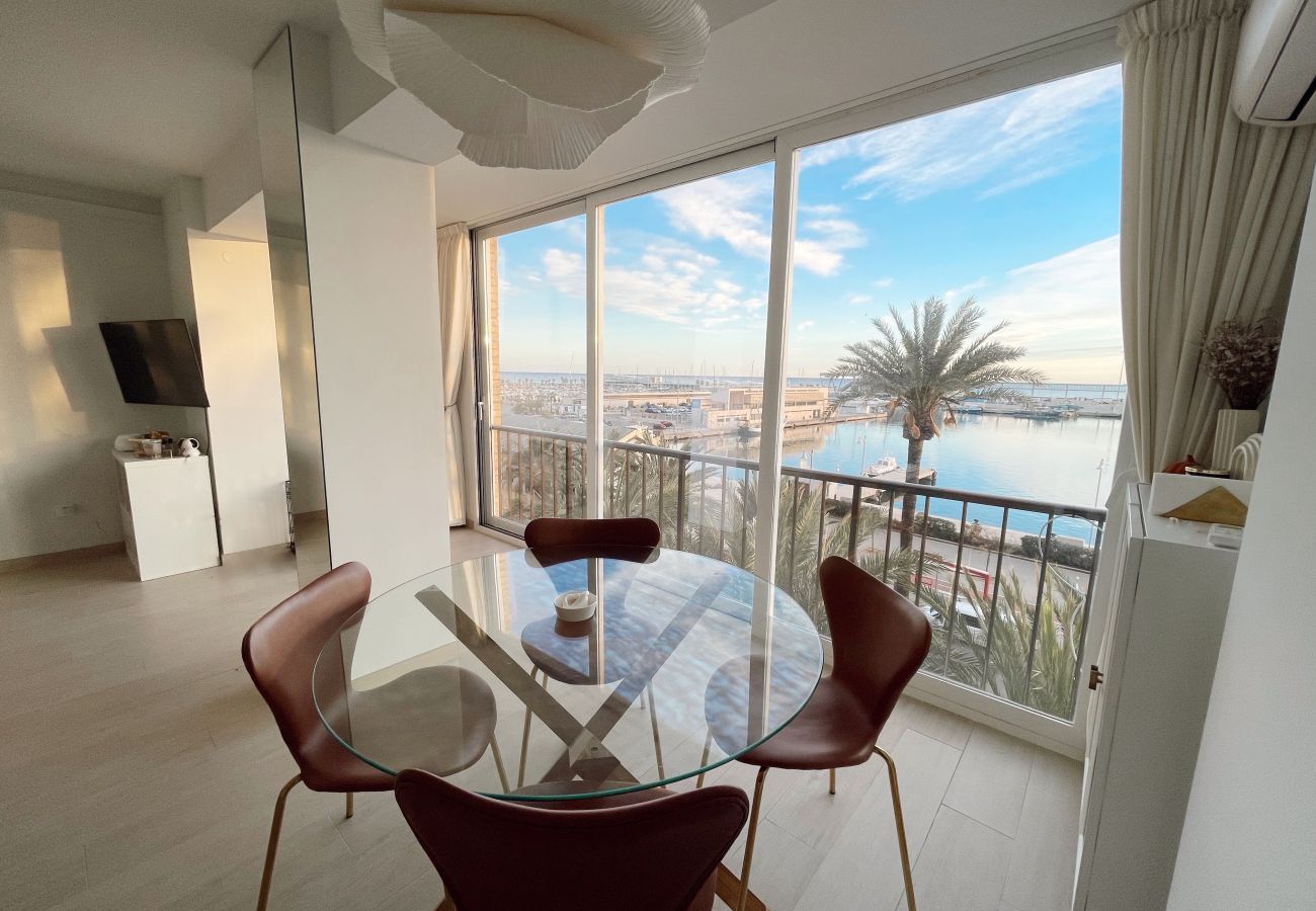 Appartement à Denia - Apartamento con vistas al Puerto y Parking